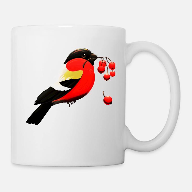 vogel - Tasse - Weiß