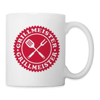 Grillmeister (emblem) 03 - Mug - white - Right