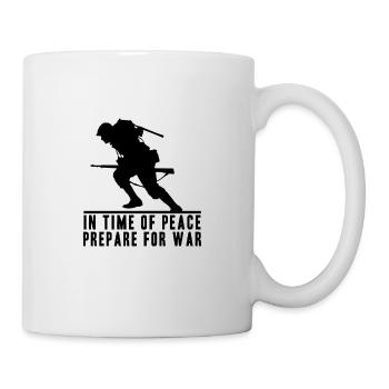 MILITARY SPEAK! SOLDIERS DESIGN AS A GIFT IDEA - Mug - white - Right