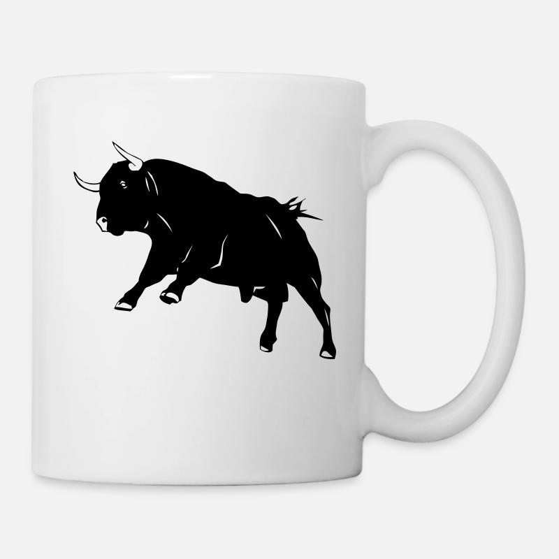 Torro - Stier - Buffalo - Bull - Bulle - Ochse - Tasse - Weiß