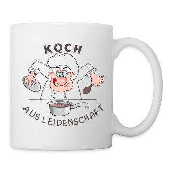 Amateur cook - cook - hobby - Mug - white - Right