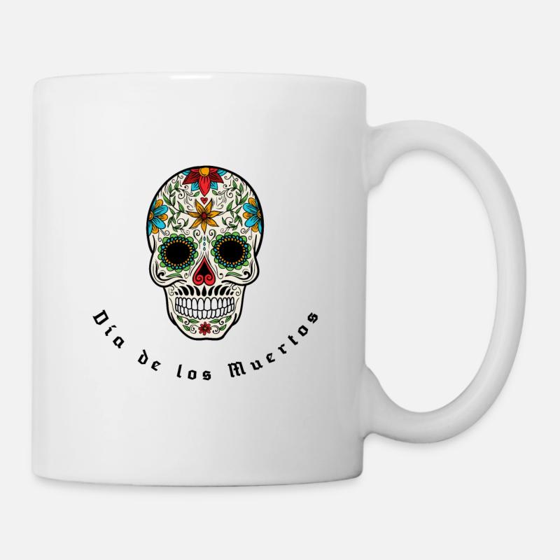 Dia de los Muertos - Mug blanc - blanc