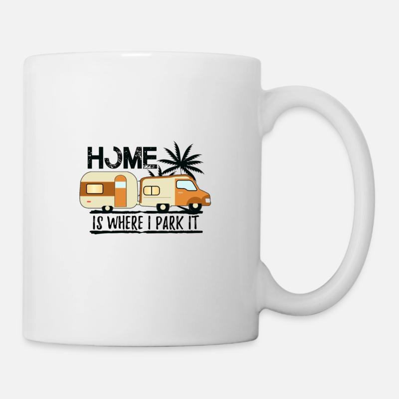 caravan - Mug - white