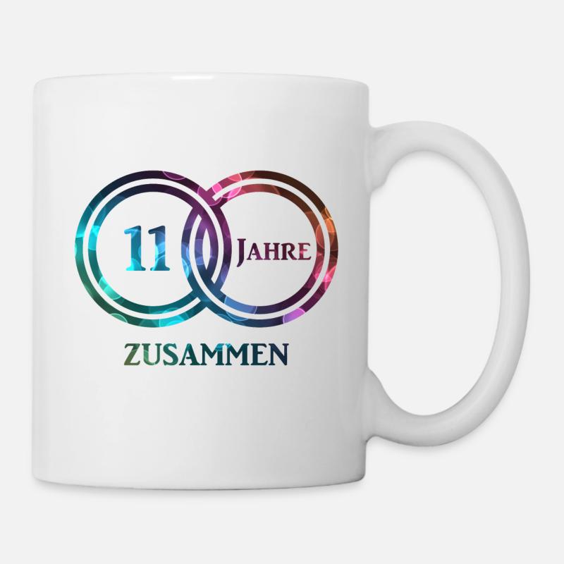 11 years together - Mug - white