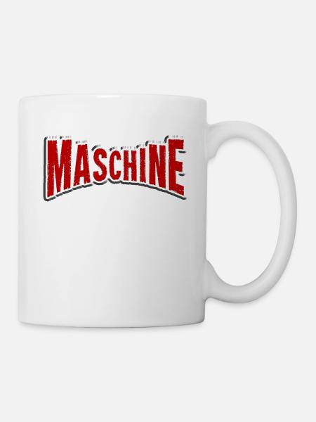 maschine Bodybuilding kraft tier schrank - Tasse - Weiß