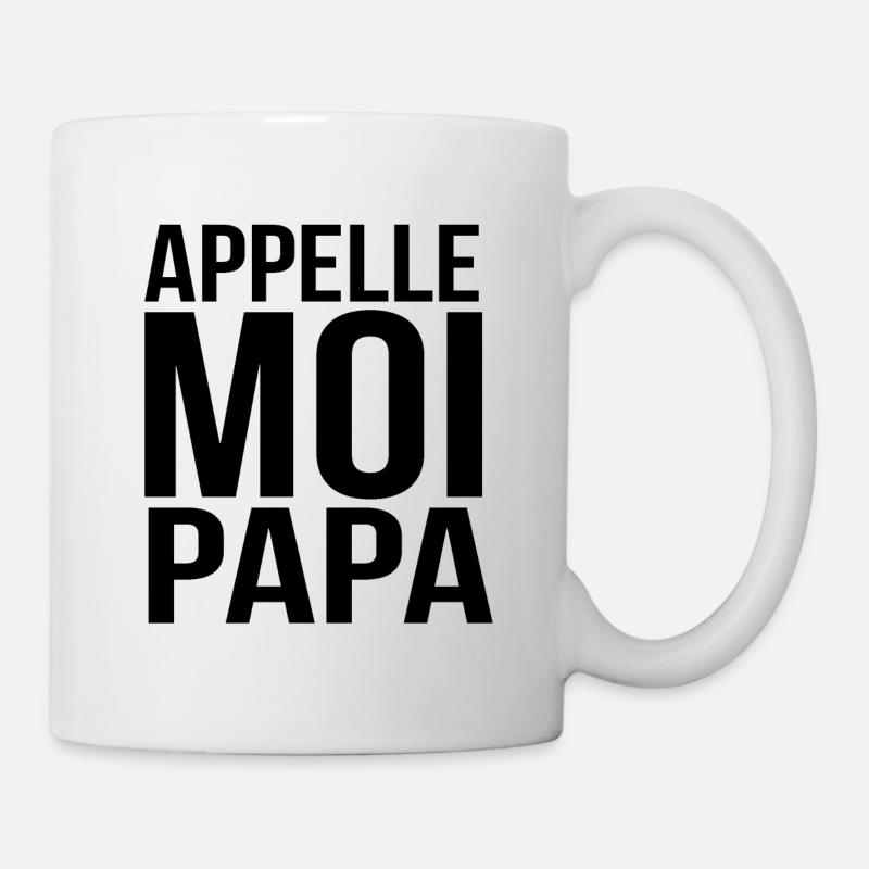 APPELLE MOI PAPA - Mug blanc - blanc