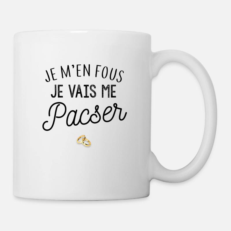 Je vais me pacser - Mug blanc - blanc
