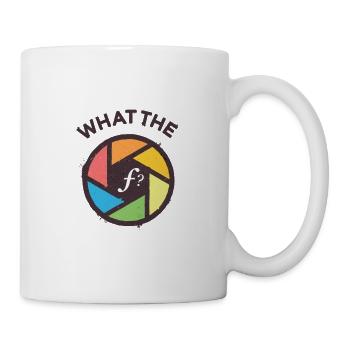 Qu'est-ce que le F? - Mug blanc - blanc - Droite