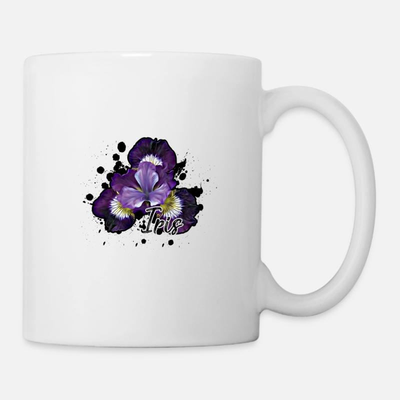 Iris - Tasse - Weiß