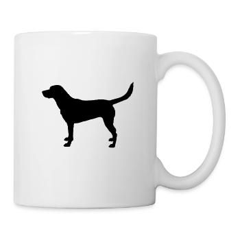 Labrador - Tasse - Weiß - Rechts