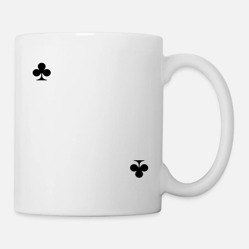 Karten - Tasse - Weiß