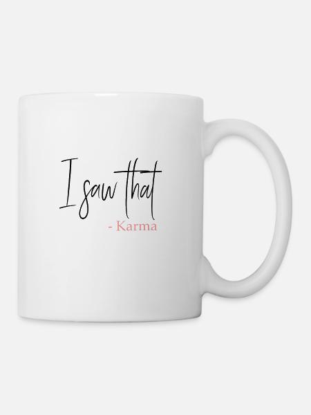 karma - Mug - white
