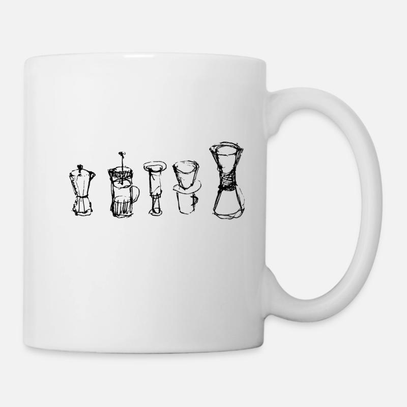 Café alternatif - Mug blanc - blanc