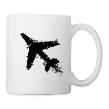 Pilot plane - Mug - white - Right