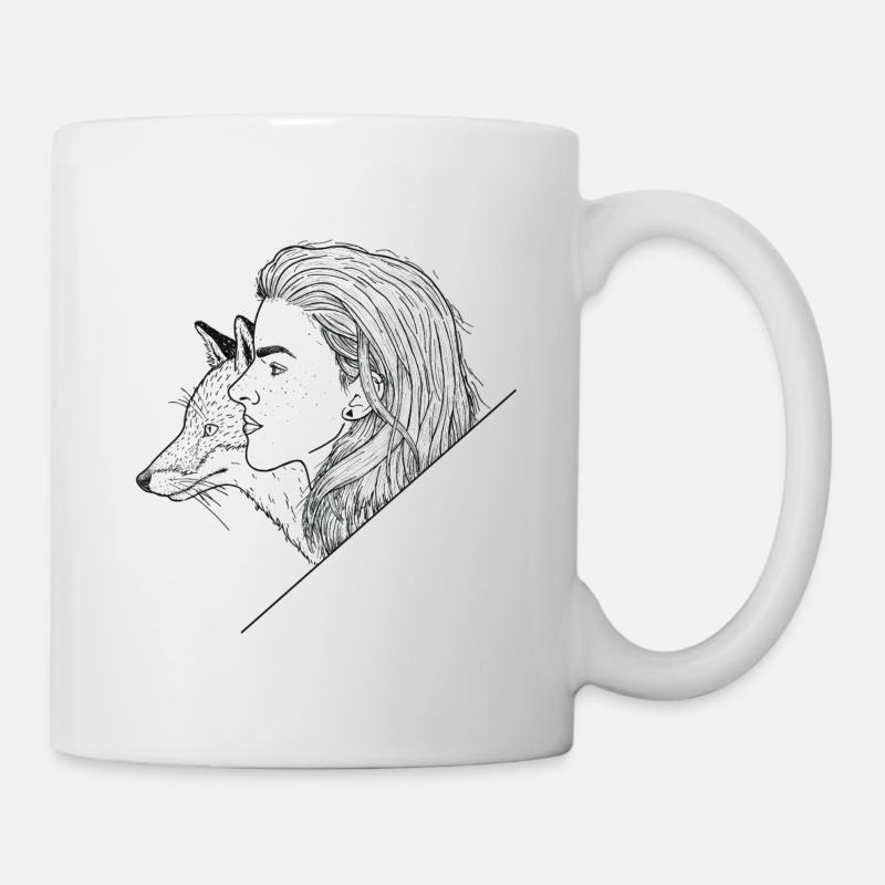 My Friend the Fox - Tasse - Weiß