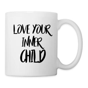 LOVE YOUR INNER CHILD - Mug - white - Right