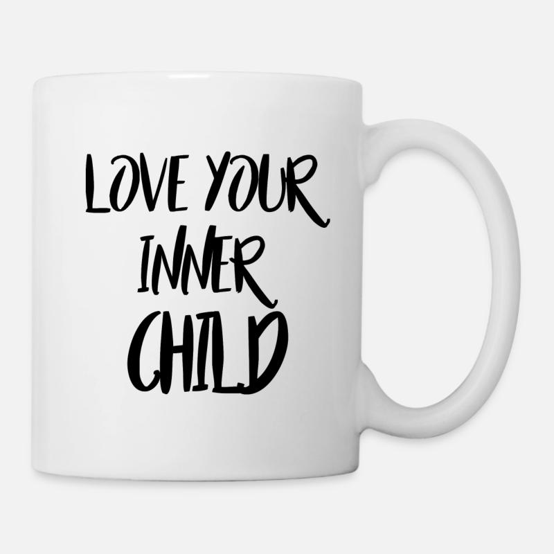LOVE YOUR INNER CHILD - Tasse - Weiß