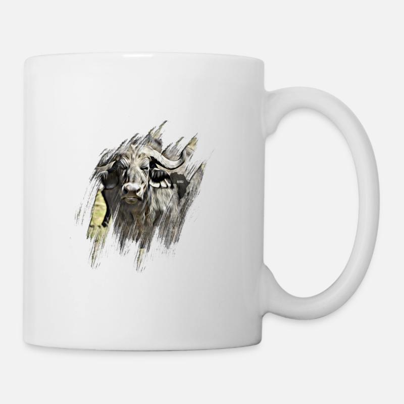 Büffel - Tasse - Weiß