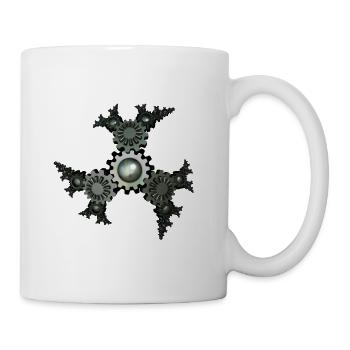 Mechanic fractal - Mug - white - Right