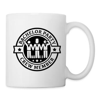 Bachelor Party Membre d'équipage Bachelor Party - Mug blanc - blanc - Droite
