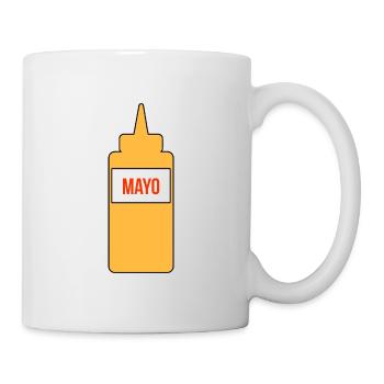 Flacon de mayo - Mug blanc - blanc - Droite