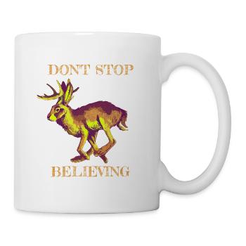 Wolpertinger lives - Mug - white - Right