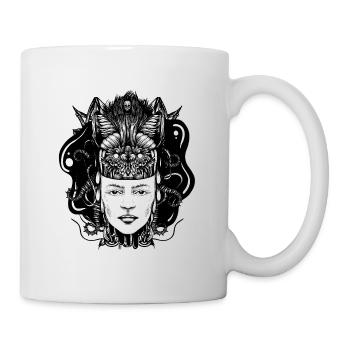 Wolf Girl - Mug - white - Right