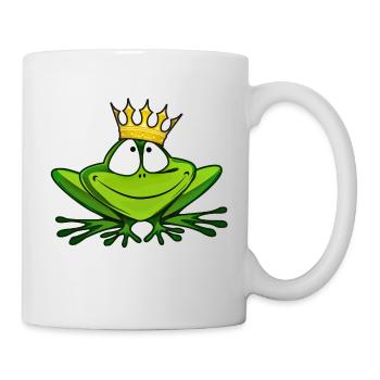 Grenouille Prince - Grenouille - Mug blanc - blanc - Droite