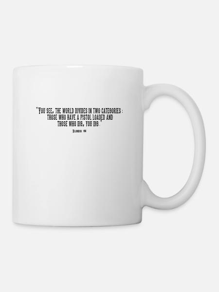 Clint le bon, la brute et le truand - Mug blanc - blanc