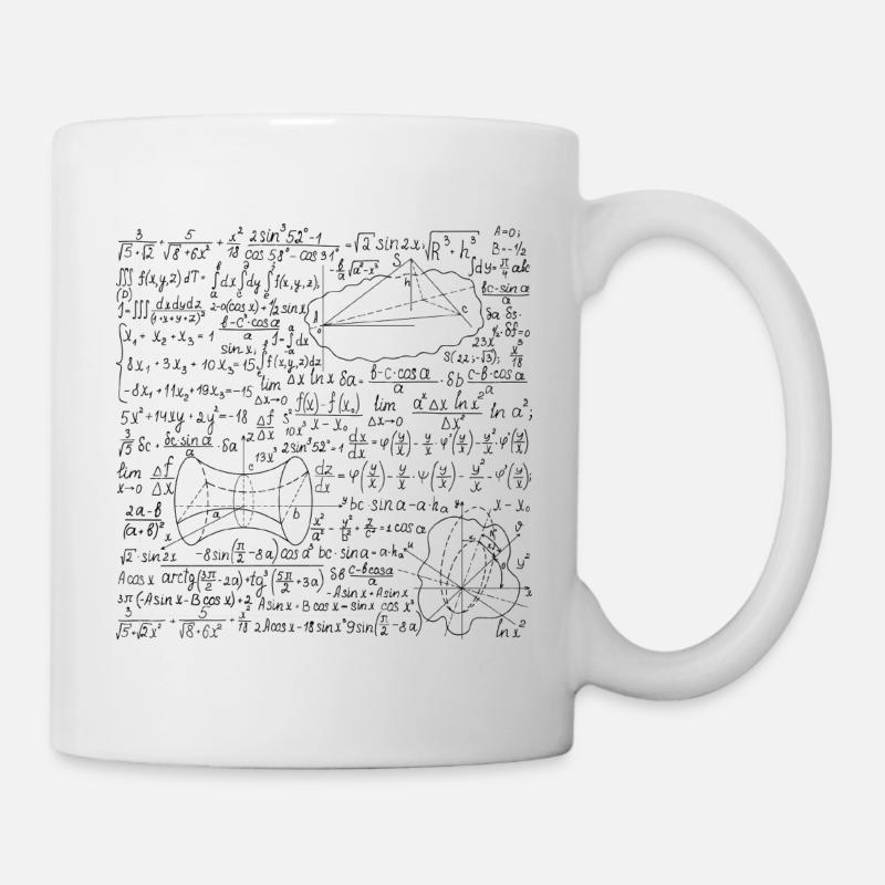 Gleichung math - Tasse - Weiß