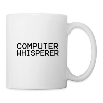 LE CALME DE L'ORDINATEUR! IDÉE CADEAU POUR NERDS! - Mug blanc - blanc - Droite