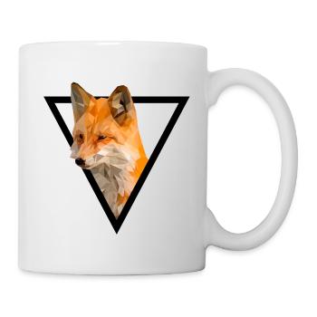 Fuchs - Tasse - Weiß - Rechts