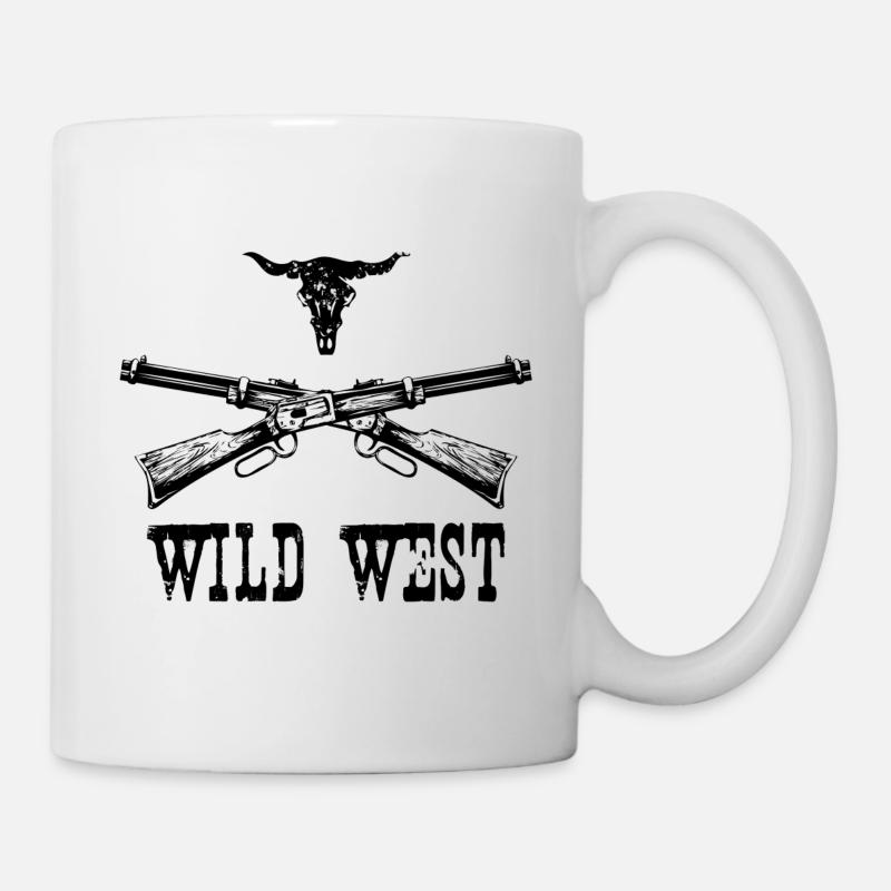 Wild West Wilder Westen - Tasse - Weiß