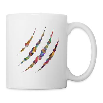 Monster, scratch design - Mug - white - Right