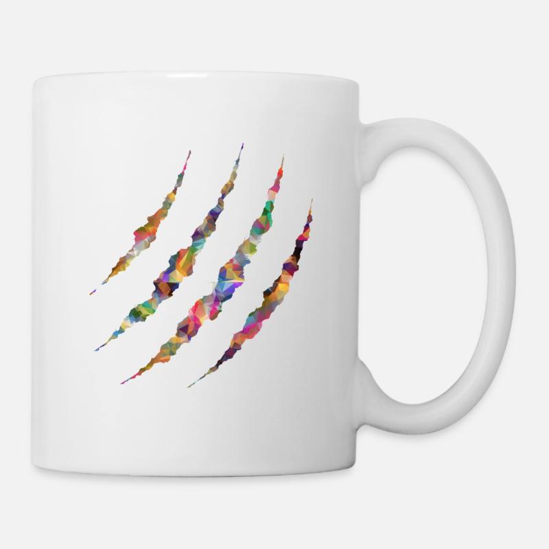 Monster, scratch design - Mug - white