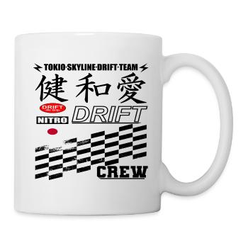 Drift Racing - Mug blanc - blanc - Droite