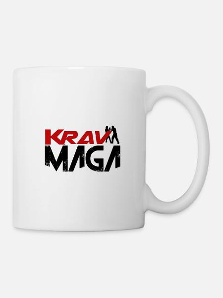 Krav Maga - Tasse - Weiß