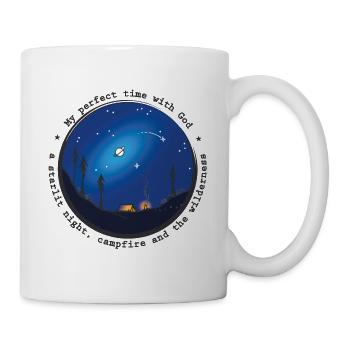 Sany O. Jesus Camping Star Wild Perfect Time God - Mug - white - Right