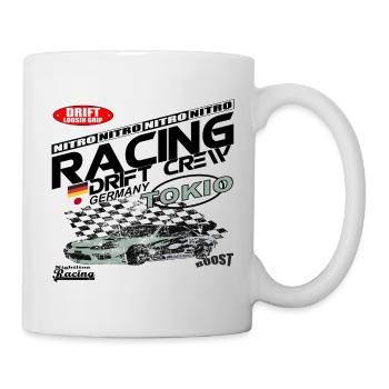 Racing "Drifting" - Tasse - Weiß - Rechts