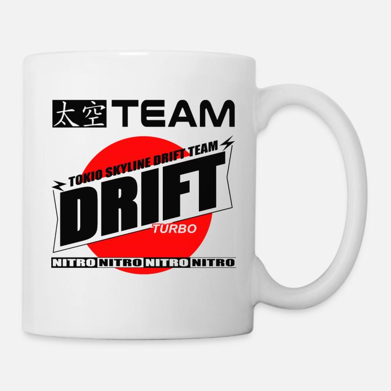 Drift Racing Team - Tasse - Weiß
