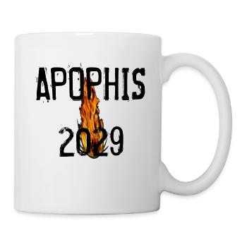APOPHIS WIRD 2019 DIE ERDE IN GEFAHR BRINGEN - Tasse - Weiß - Rechts