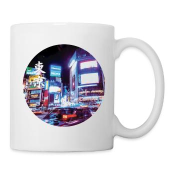 Tokyo Night - Mug blanc - blanc - Droite