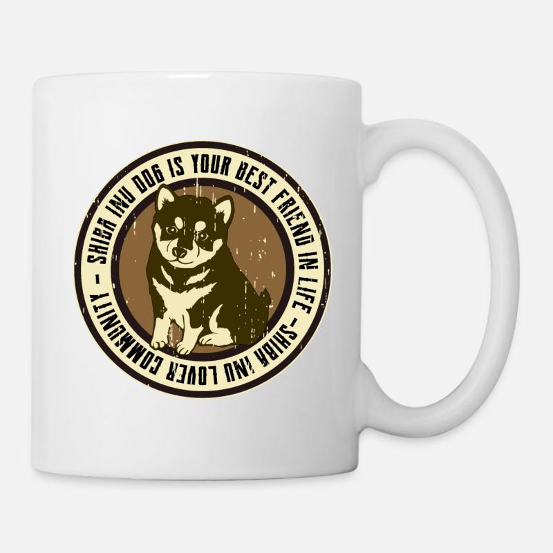 Shiba Inu chien - Mug blanc - blanc