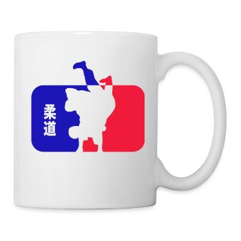 judo - Mug blanc - blanc - Droite