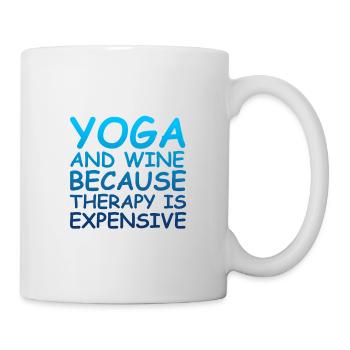 YOGA - Mug blanc - blanc - Droite