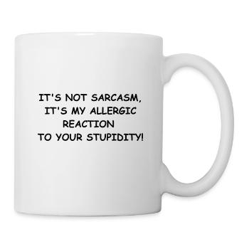 sarcasm - Mug - white - Right