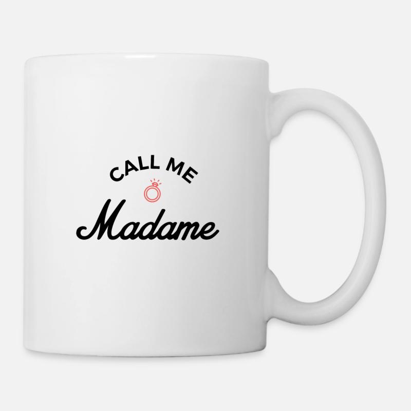 Nenn mich Madam - Tasse - Weiß