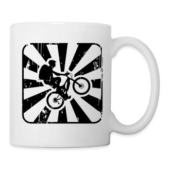 Bike - Mug blanc - blanc - Droite