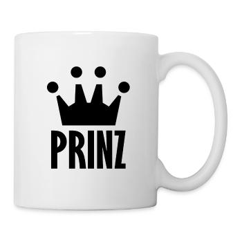 Baby Prinz Junge - Tasse - Weiß - Rechts