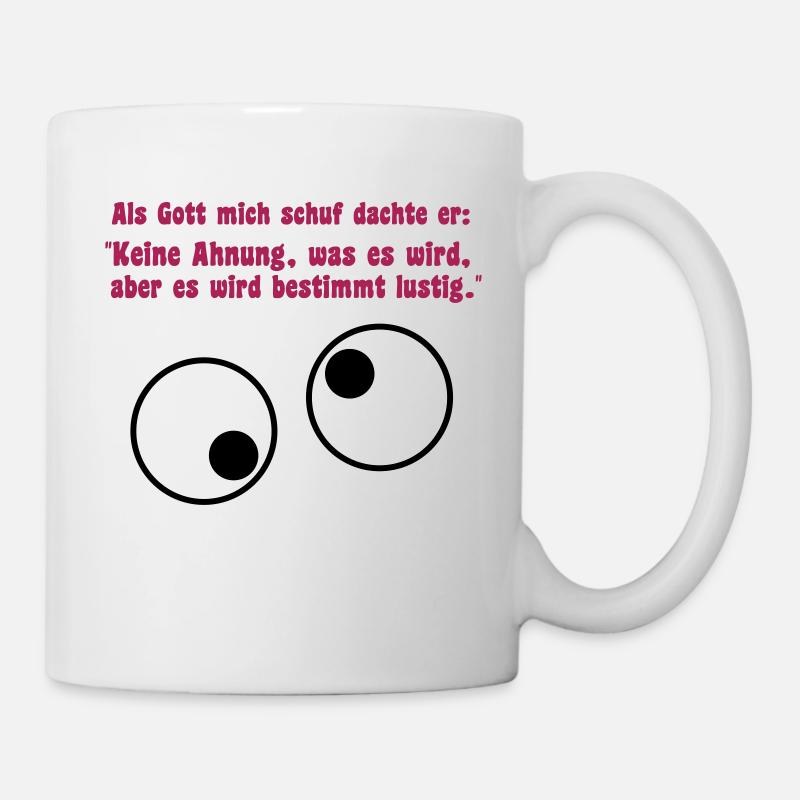 drôle - Mug blanc - blanc